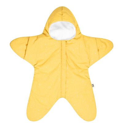 Yellow star jumpsuit - 3-6 months