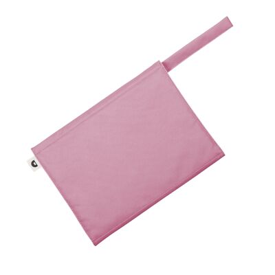 Pink diaper bag