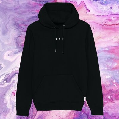 Hoodie crane mmnt x fouapa noir nb