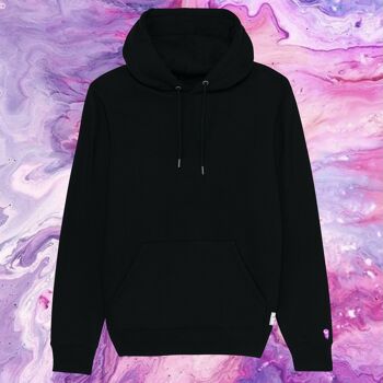 Hoodie liaison mmnt x fouapa noir color 1