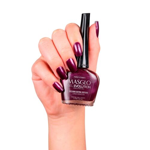 Vernis Perseverante à ongles MASGLO GEL EVOLUTION 13,5ml