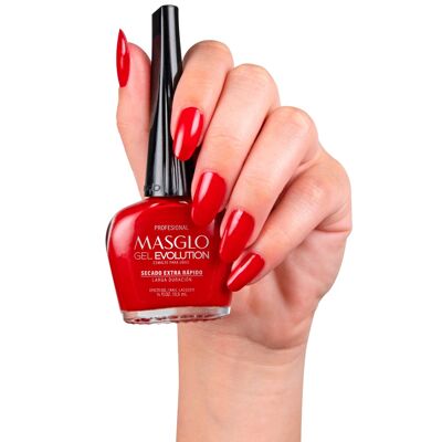 Vernis Profesional à ongles MASGLO GEL EVOLUTION 13,5ml