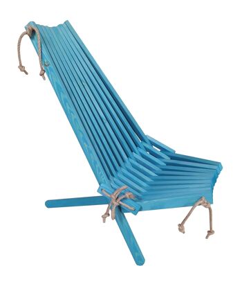 EcoChair Pin / Turquoise, Huilé 4