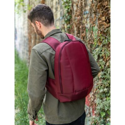The Nomad backpack - Burgundy Red