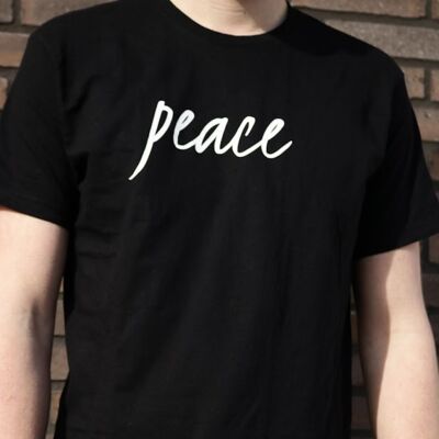 T-shirt, Peace heren