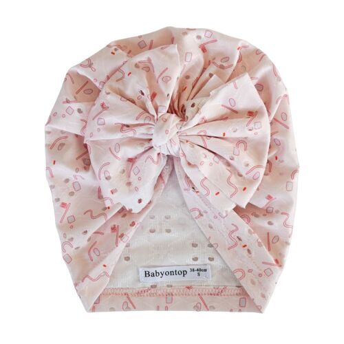 Turban JAZMINE - Imprimé Graphique Dentelle Blanche - Bree