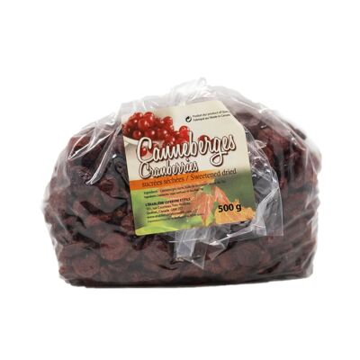 Getrocknete süße Preiselbeeren - 500 g