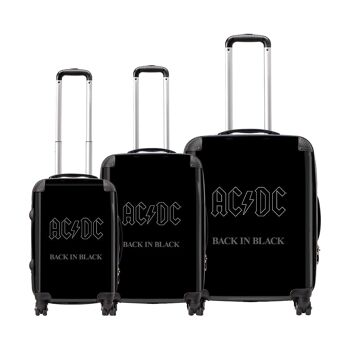 Sac à dos de voyage Rocksax AC/DC - Back In Black Bagage - The Mile High Carry On 1
