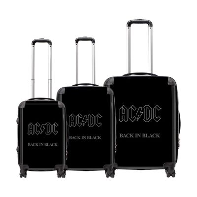 Sac à dos de voyage Rocksax AC/DC - Back In Black Bagage - The Mile High Carry On