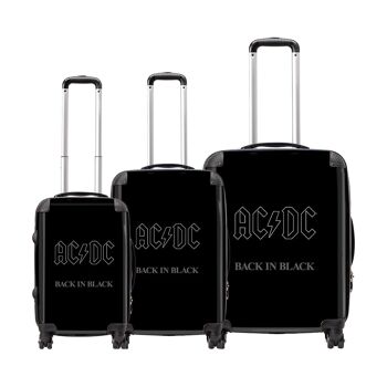 Sac à dos de voyage Rocksax AC/DC - Back In Black Bagage - The Weekend Medium 2