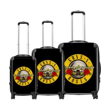 Sac à dos de voyage Rocksax Guns N' Roses - Bagage à logo Bullet - The Mile High Carry On 2