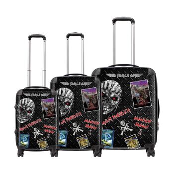 Sac à dos de voyage Rocksax Iron Maiden - Bagage Ed Force One Tour - The Mile High Carry On 2