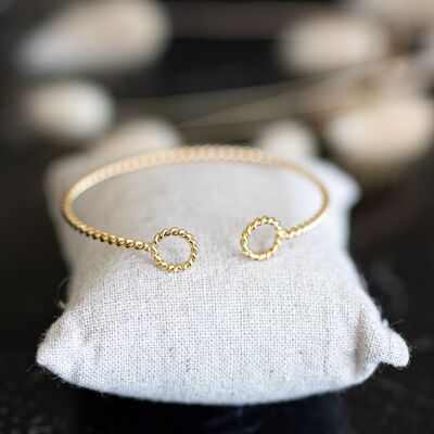 Cabestan bangle bracelet