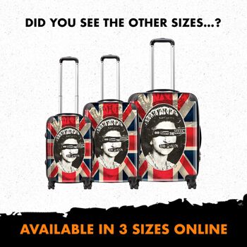 Sac à dos de voyage Rocksax Sex Pistols - Bagage God Save The Queen - The Mile High Carry On 3