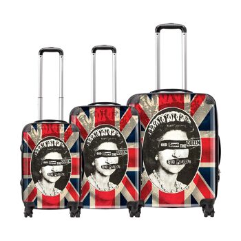 Sac à dos de voyage Rocksax Sex Pistols - Bagage God Save The Queen - The Weekend Medium 2