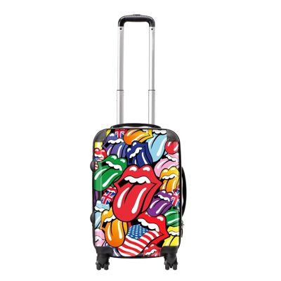 Rocksax The Rolling Stones Travel Bag Luggage - Tongues - The Mile High Carry On