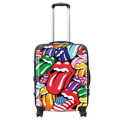Rocksax The Rolling Stones Travel Bag Luggage - Tongues - The Going Large
