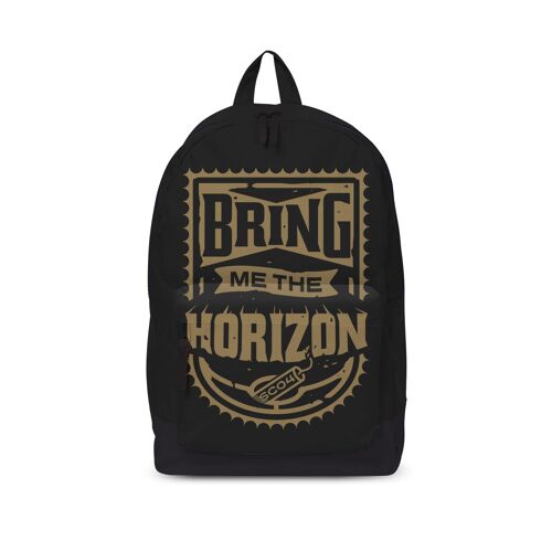 Rocksax Bring Me The Horizon Backpack - Gold