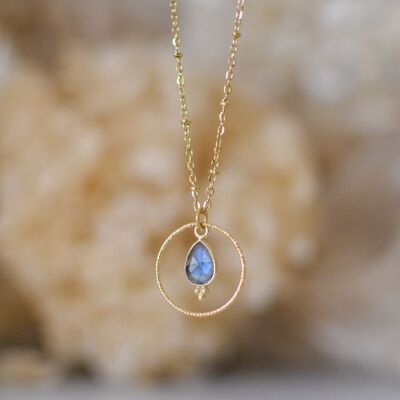 COLLANA CLEMENTINE LABRADORITE
