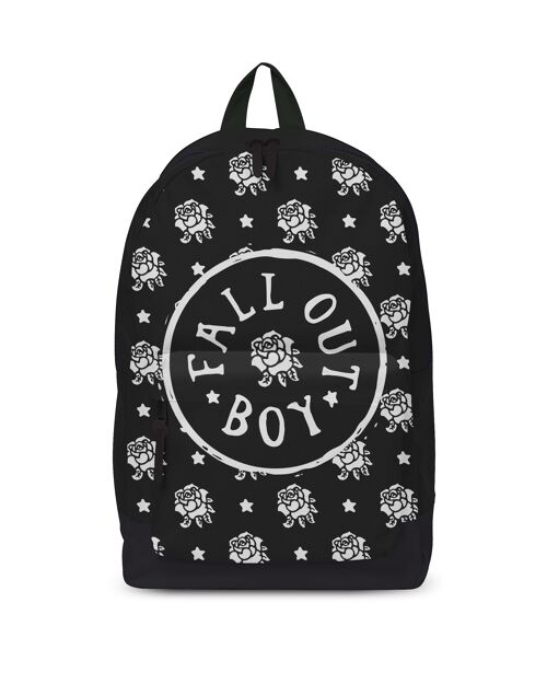 Rocksax Fall Out Boy Backpack - Flowers
