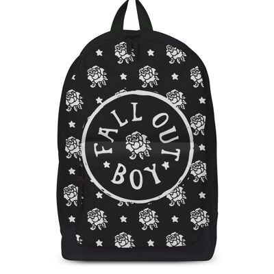 Rocksax Fall Out Boy Backpack - Flowers