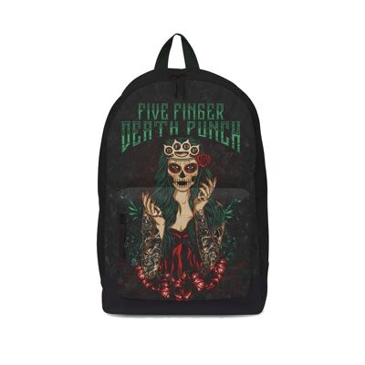 Rocksax Five Finger Death Punch Backpack - Dotd Green