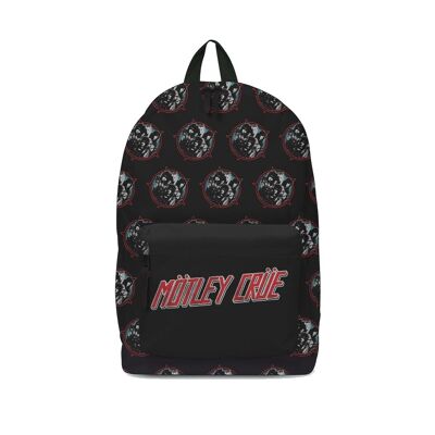 Rocksax Mötley Crüe Backpack - Heavy Metal Power