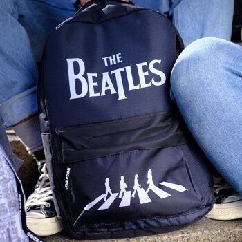 Sac à dos Rocksax The Beatles - Abbey Road N/B 2