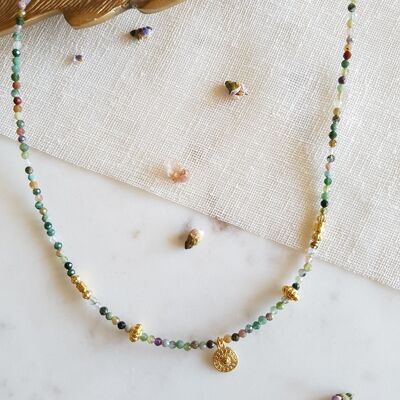 PUNKY INDIAN AGATE NECKLACE