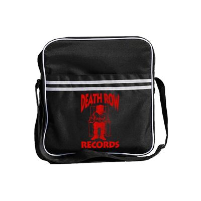Rocksax Death Row Records Messenger-Plattentasche mit Reißverschluss oben – Death Row Records