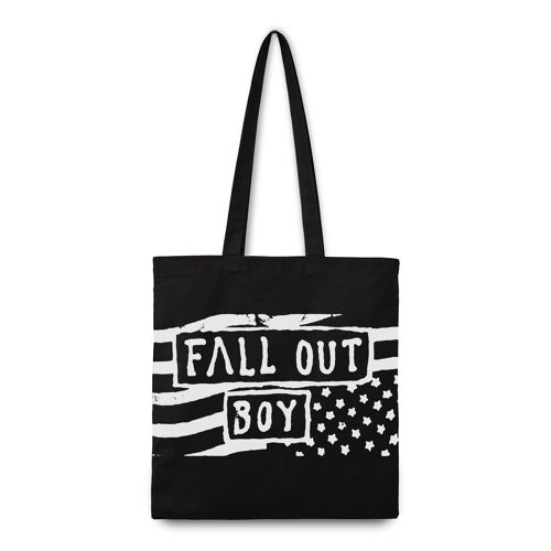 Rocksax Fall Out Boy Tote Bag  - Flag
