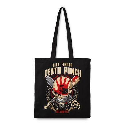 Borsa tote Rocksax Five Finger Death Punch - Hai il tuo sei