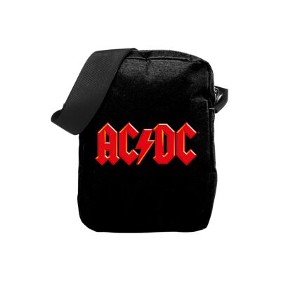 Rocksax AC/DC Umhängetasche - Rotes Logo