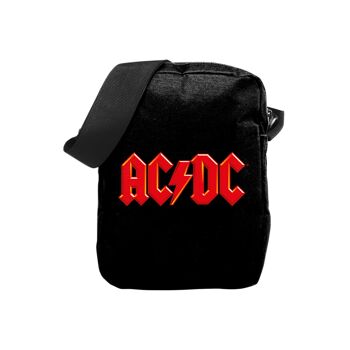 Sac à Bandoulière Rocksax AC/DC - Logo Rouge 1