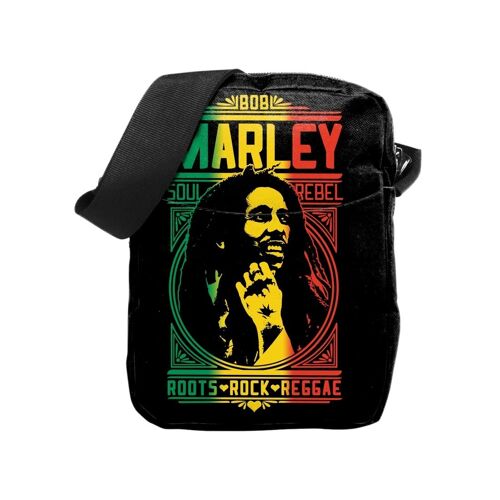Rocksax Bob Marley Crossbody Bag - Roots Rock Reggae