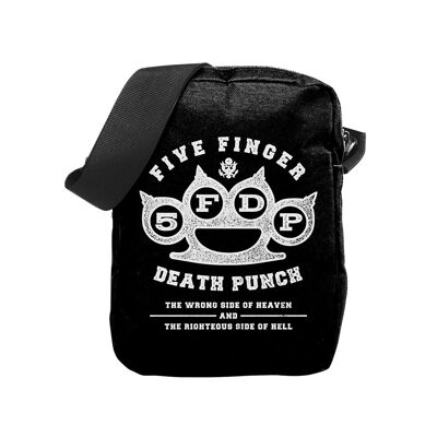 Rocksax Five Finger Death Punch Crossbody Bag - Heaven & Hell