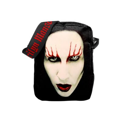 Borsa a tracolla Rocksax Marilyn Manson - Labbra rosse