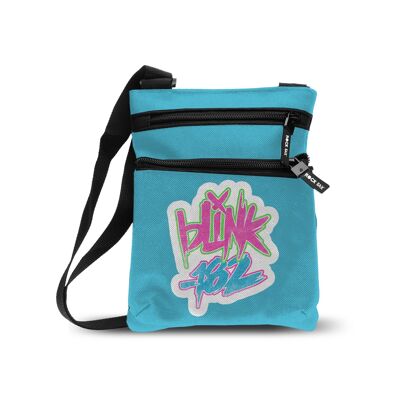 Borsa per il corpo Rocksax Blink 182 - Logo blu