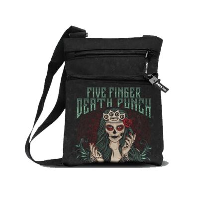 Rocksax Five Finger Death Punch Bolsa para cadáveres - DOTD Verde