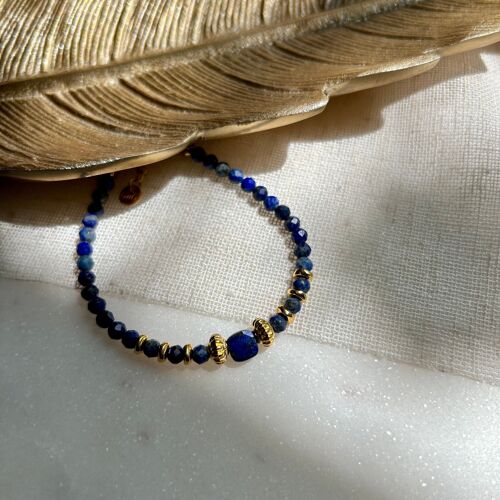 Bracelet Chips Lapis