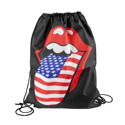 Bolsa de gimnasio Rocksax The Rolling Stones - Lengua de EE. UU.