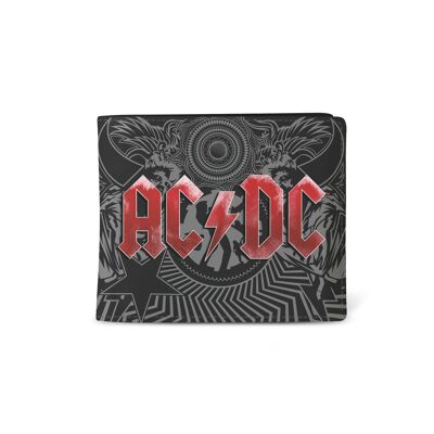 Rocksax AC/DC Geldbörse - Schwarzes Eis