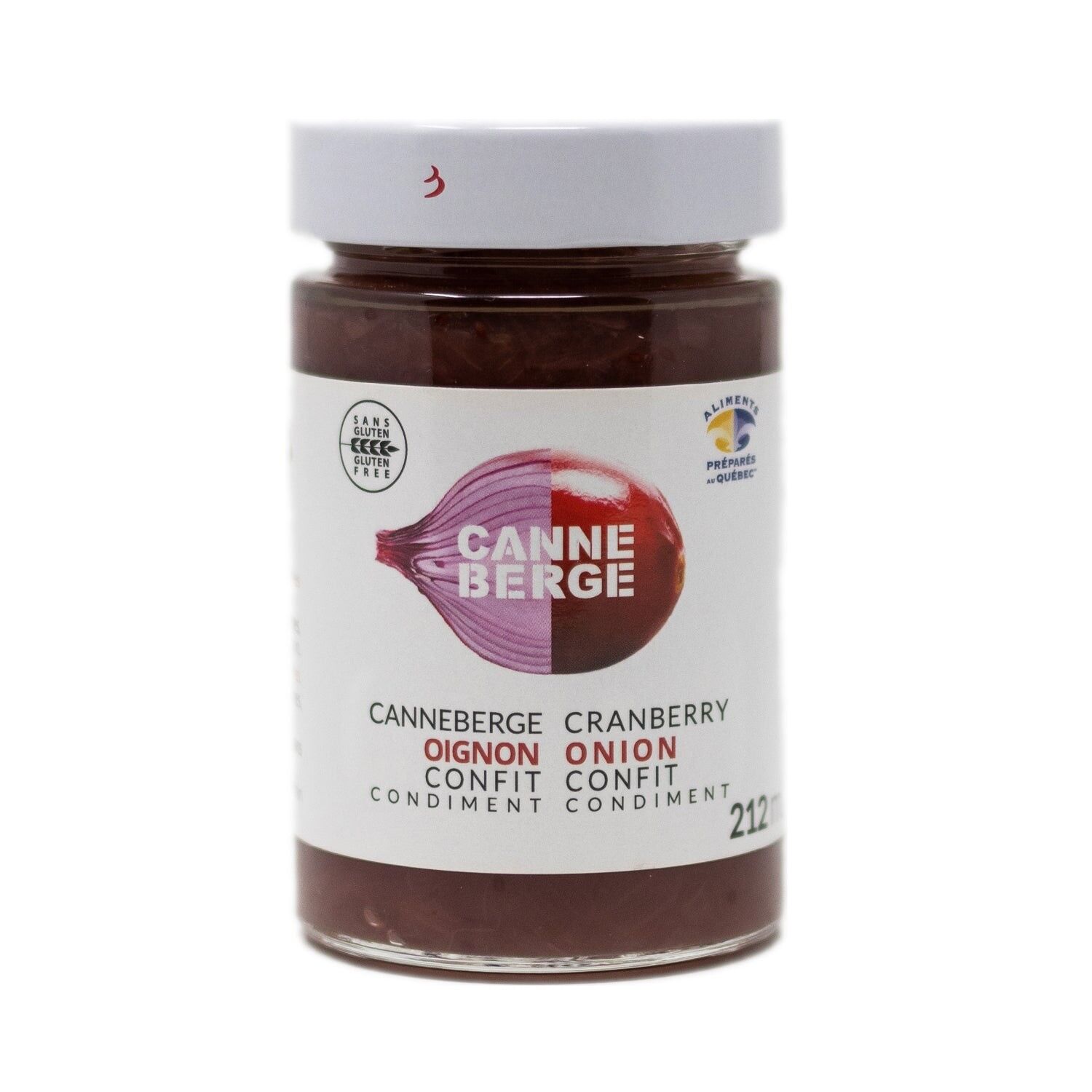 Cipolla confit e mirtillo rosso - 250 ml