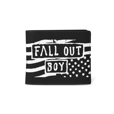 Cartera Rocksax Fall Out Boy - Bandera