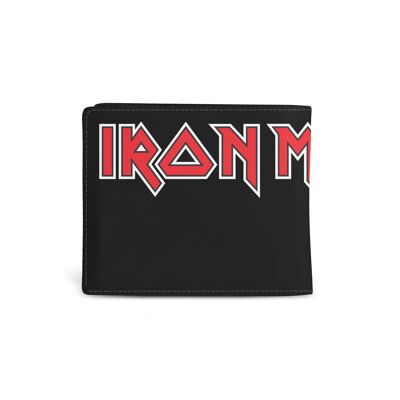 Portafoglio Rocksax Iron Maiden - Logo Wrap