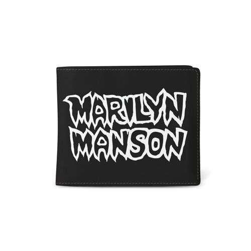 Rocksax Marilyn Manson Wallet - Logo
