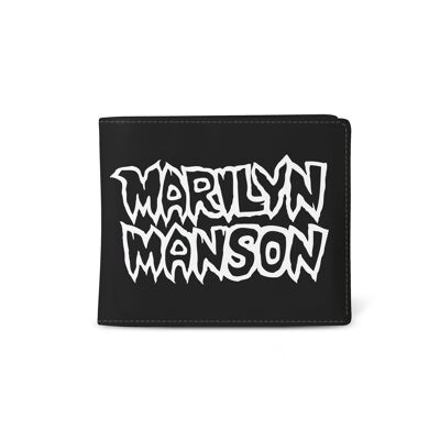 Cartera Rocksax Marilyn Manson - Logotipo