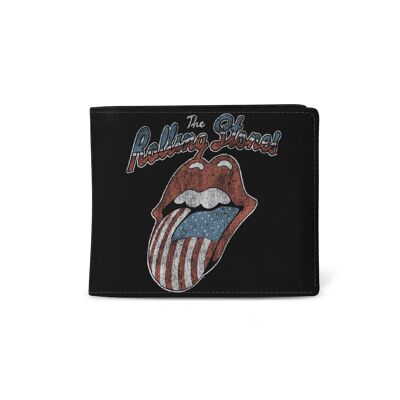 Rocksax The Rolling Stones Wallet - USA Tongue
