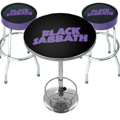 Rocksax Black Sabbath Stehtisch-Set – Sabbath Bloody Sabbath