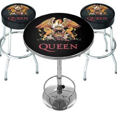 Set da bar Rocksax Queen - stemma classico